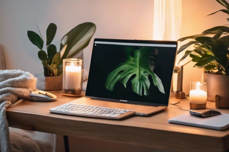 How to Create a Cozy, Tech-Savvy Workspace